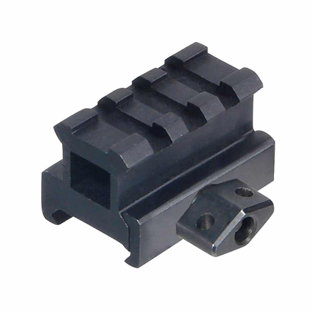 UTG Med-pro Compact Riser Mount, 0.83 High, 3 Slots