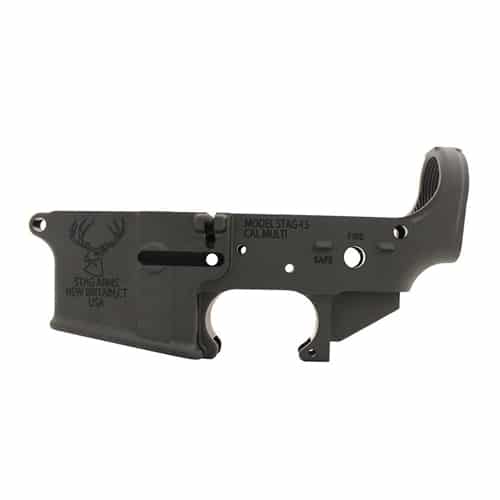 stripped AR-15 lower receiver