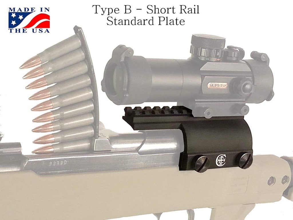 Crazy Ivan Quick-On SKS Scope Mount with Low Profile Picatinny Rail