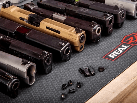 Pistol Sight Lineup Different Iron Sights